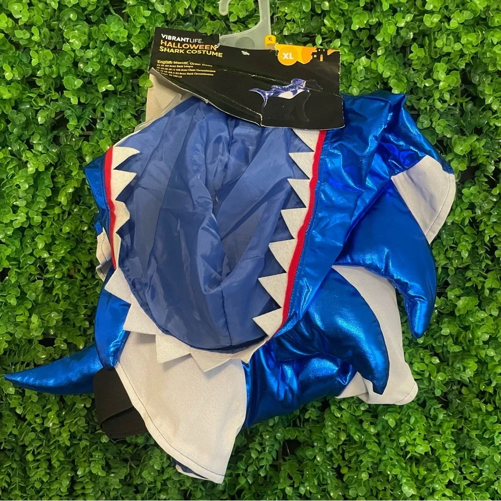 Vibrant Life Halloween Dog Costume Shark, Size Extra Large
